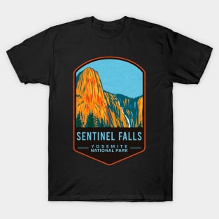 Sentinel Falls Yosemite National Park T-Shirt